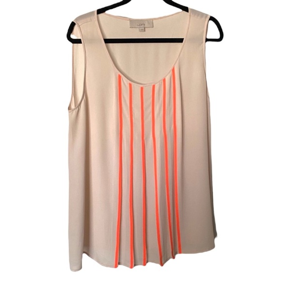 LOFT Neon Stripe Tank - Picture 1 of 4